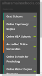 Mobile Screenshot of alharamainschools.com